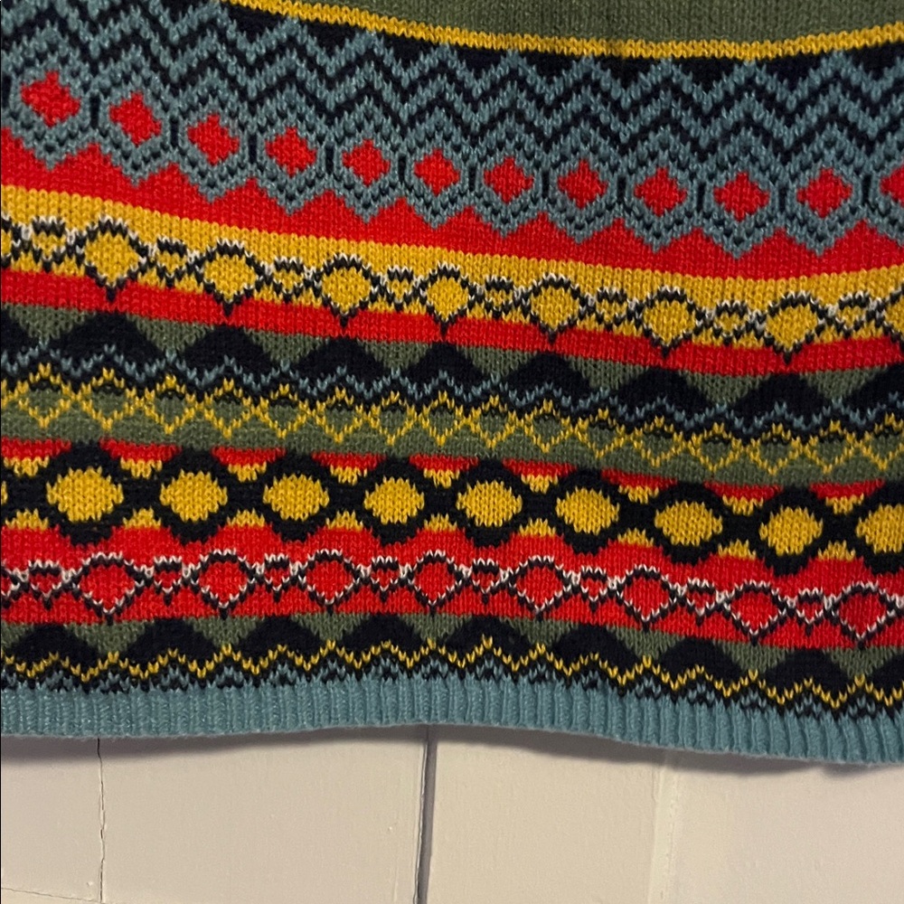 Multicolor Patterned women’s Sweater small - Picture 4 of 6